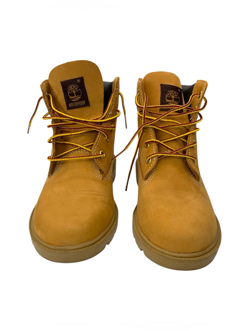 Timberland Wheat Nubuck Lace-Up Boots